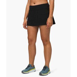 Pace Rival Mid Rise Skirt 12" - Black